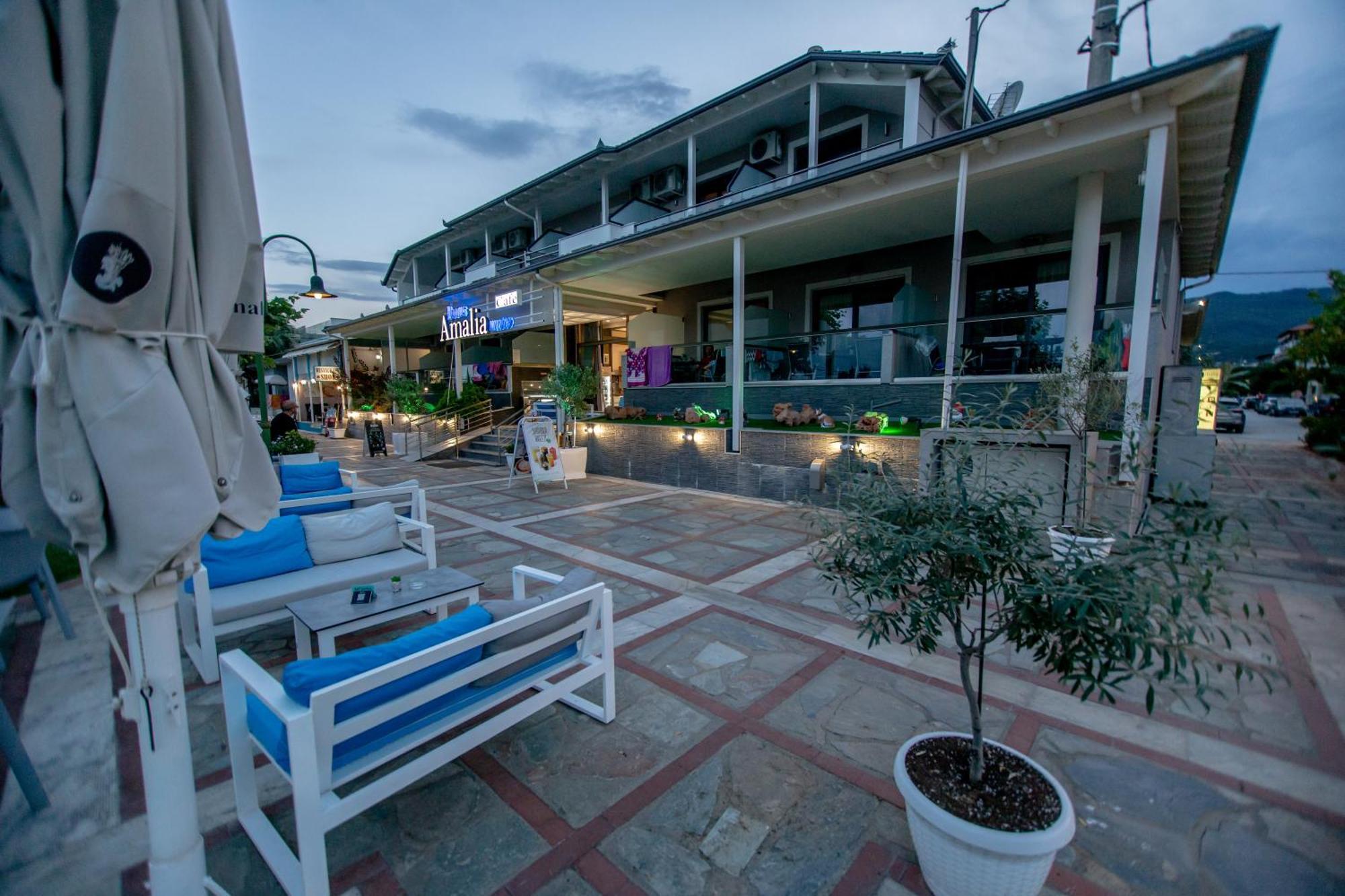 Amalia Mare Sea View Apartment Nea Vrasna Exterior photo