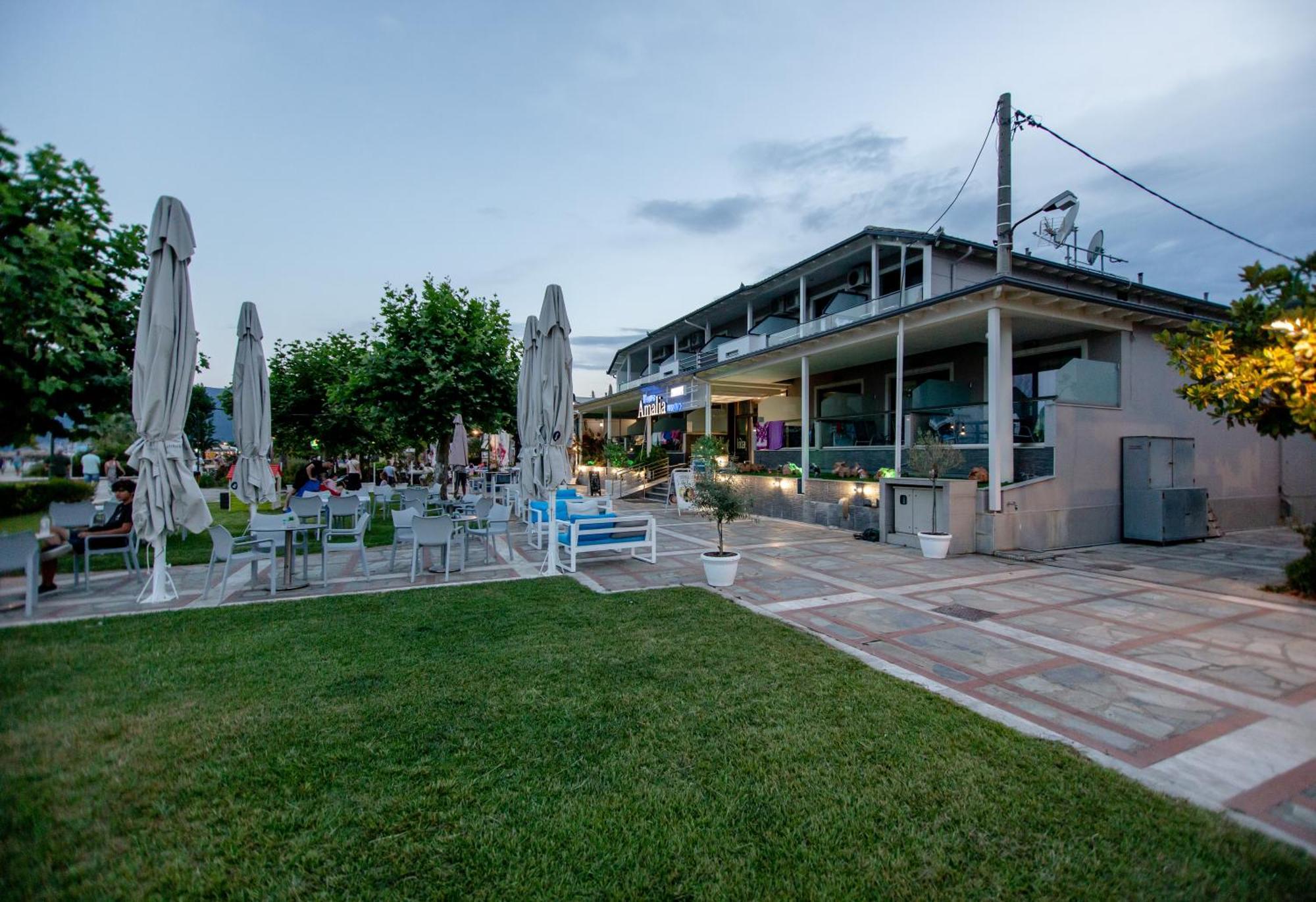 Amalia Mare Sea View Apartment Nea Vrasna Exterior photo