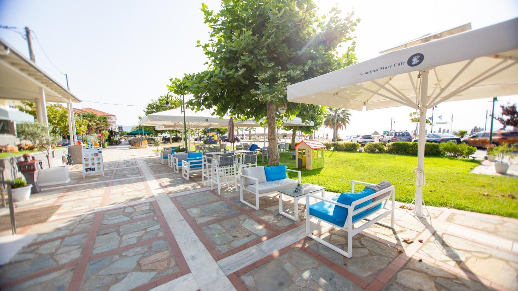 Amalia Mare Sea View Apartment Nea Vrasna Exterior photo