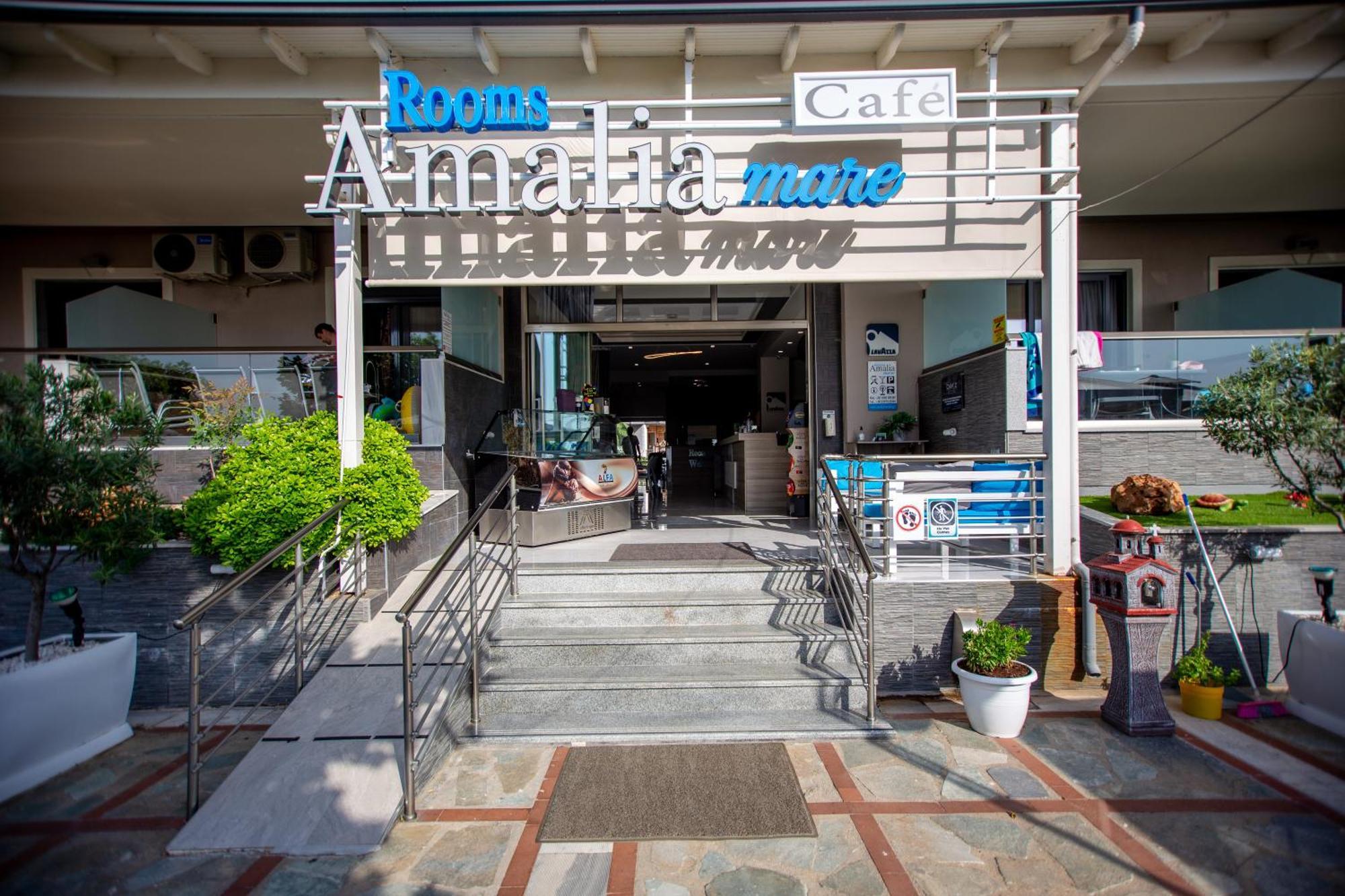 Amalia Mare Sea View Apartment Nea Vrasna Exterior photo