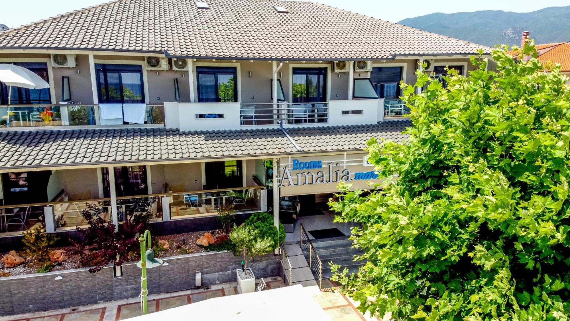 Amalia Mare Sea View Apartment Nea Vrasna Exterior photo