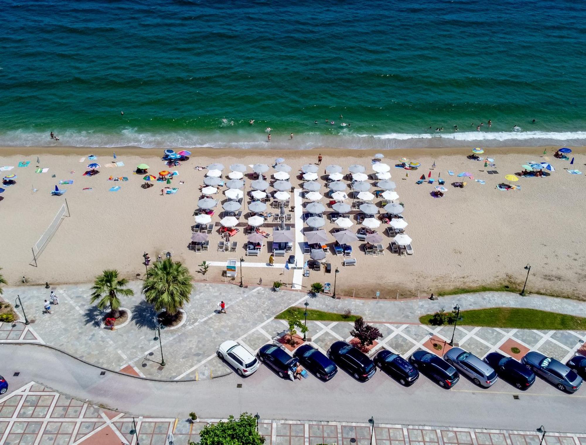 Amalia Mare Sea View Apartment Nea Vrasna Exterior photo