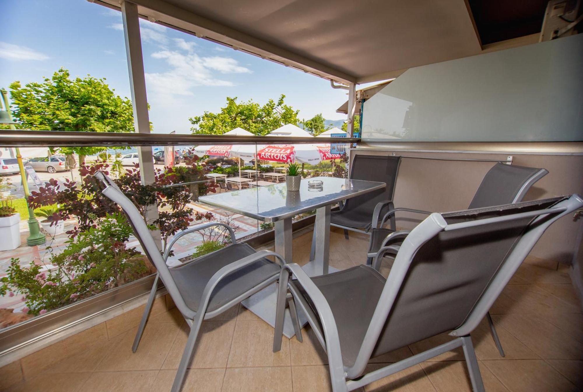 Amalia Mare Sea View Apartment Nea Vrasna Exterior photo