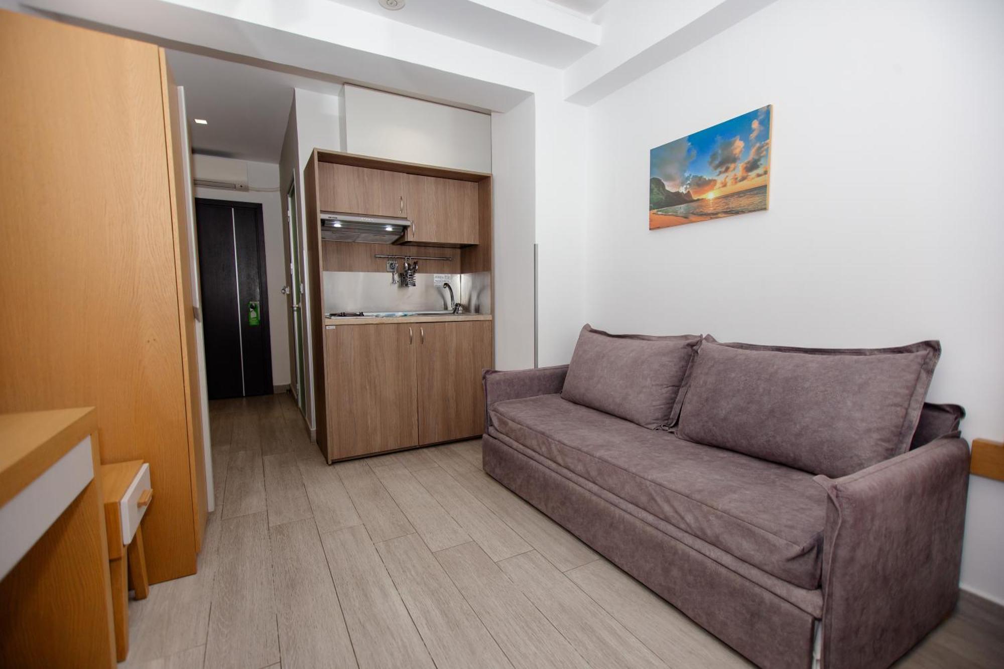 Amalia Mare Sea View Apartment Nea Vrasna Exterior photo