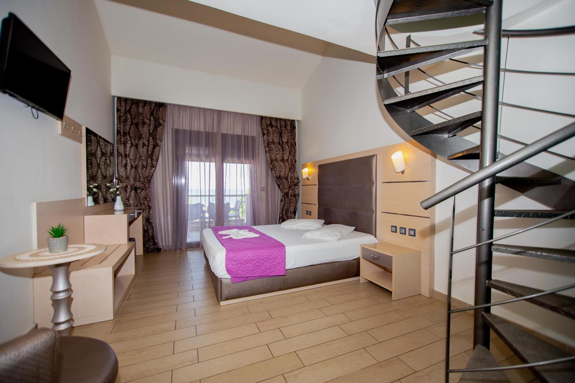 Amalia Mare Sea View Apartment Nea Vrasna Exterior photo