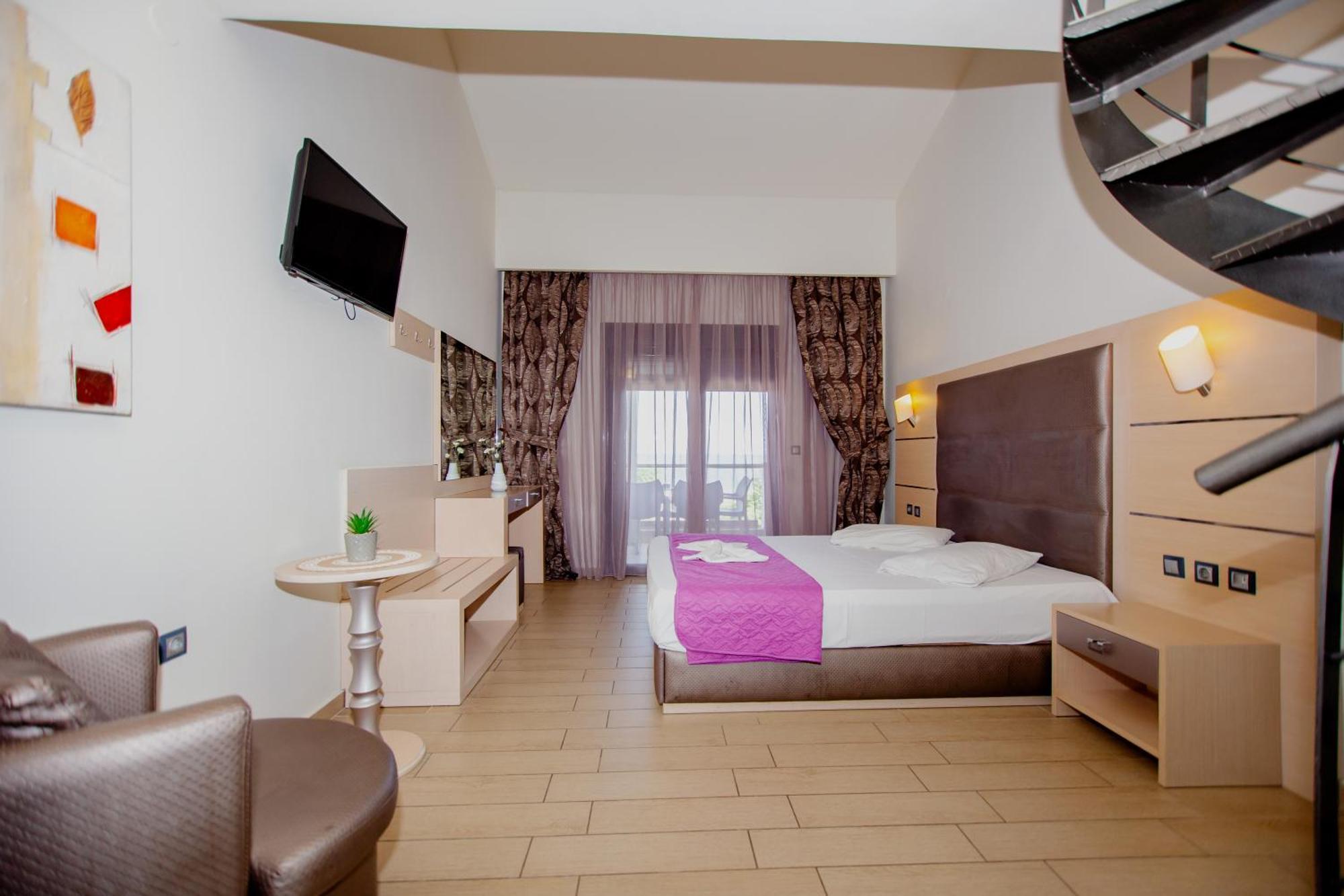 Amalia Mare Sea View Apartment Nea Vrasna Exterior photo