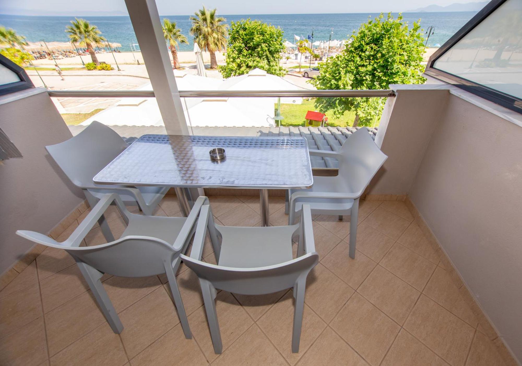 Amalia Mare Sea View Apartment Nea Vrasna Exterior photo