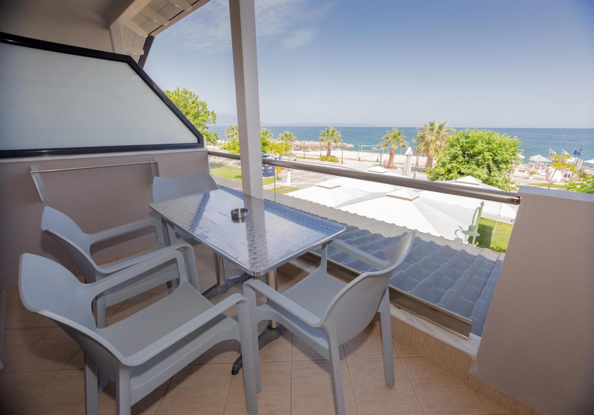 Amalia Mare Sea View Apartment Nea Vrasna Exterior photo